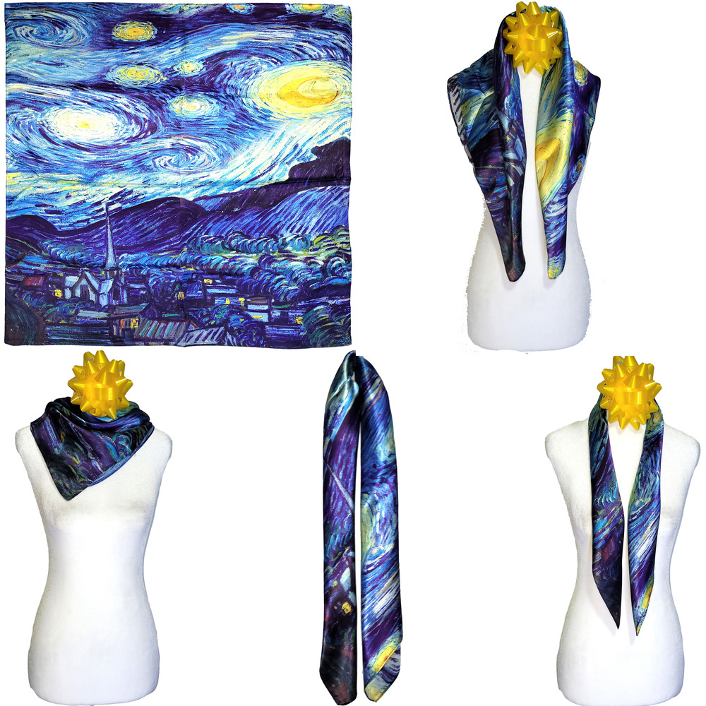 NWT Genuine 100% Mulberry Silk Satin Scarf 25"x25" Medium Square Shawl 57101